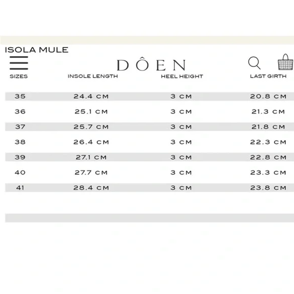 Doen Brown Suede Leather Isola Mule Slip On Flats Size eur 38 usa 7.5 - Picture 3 of 4